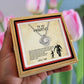 Daughter Gift from Dad - Forever Love Knot Necklace in Rotating Flower Box