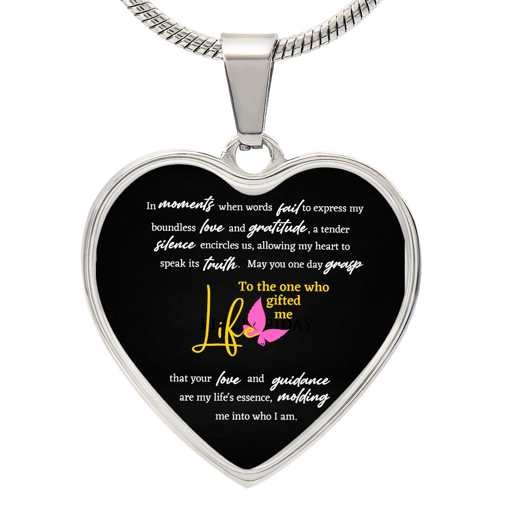 Heart Engraved Necklace