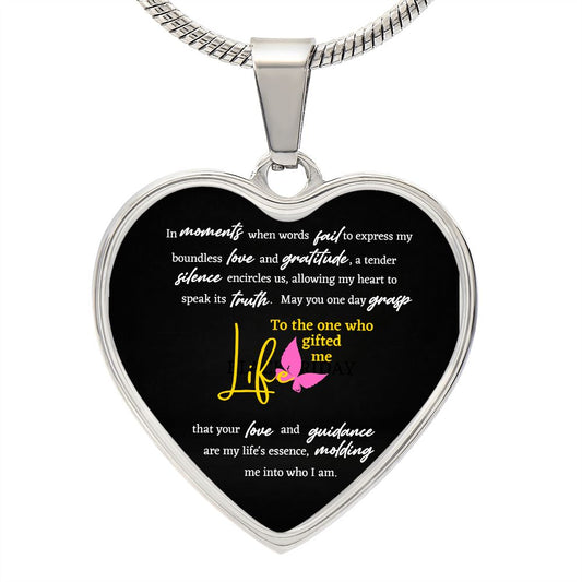 Heart Engraved Necklace