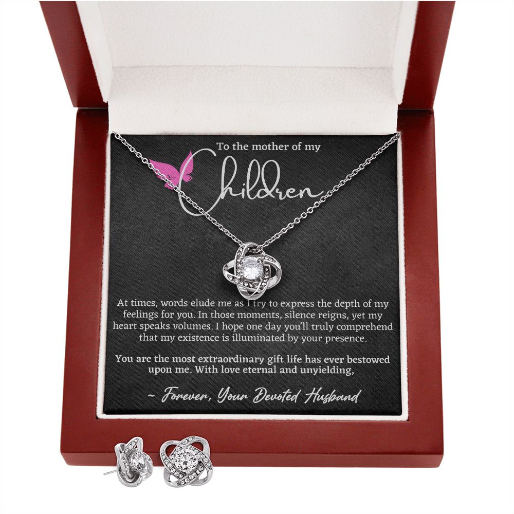 Cosmic Harmony Pendant with earrings